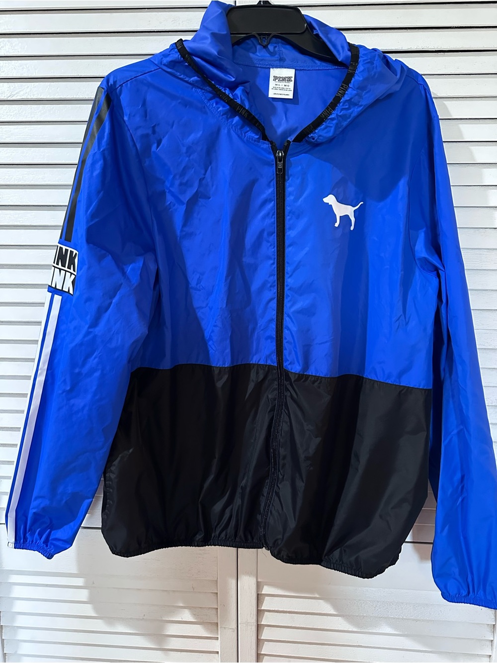 Victoria's Secret PINK Royal Blue Raincoat